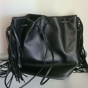 Victoria’s Secret Fringe drawstring bag